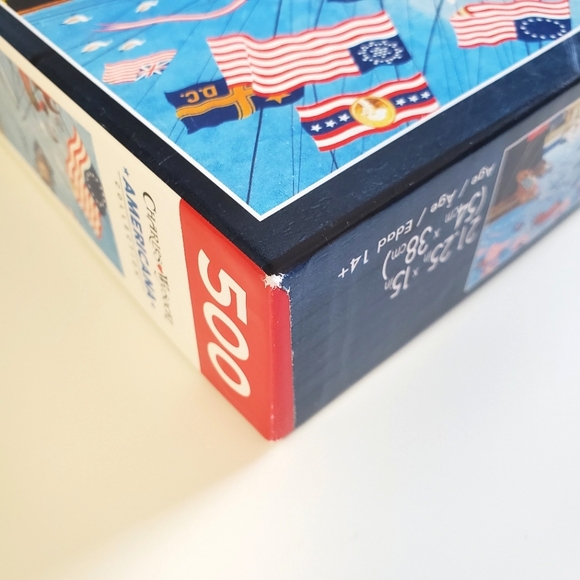 Buffalo Games Jigsaw Puzzle;  Dockside Marriage by Charles Wysocki;  500 pieces - Picture 6 of 10